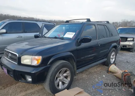 2002 Nissan Pathfinder Le из США, поврежденный, VIN JN8DR09X12W665940